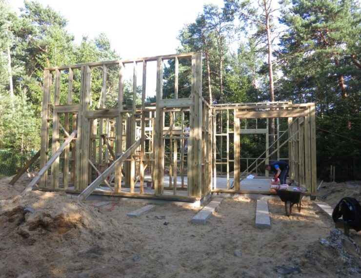 Budowa domu w Hutki-Kanki