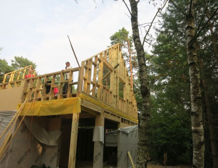 Budowa domu w Hutki-Kanki