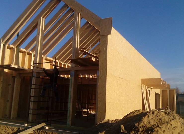 Budowa domu w Sarnowie