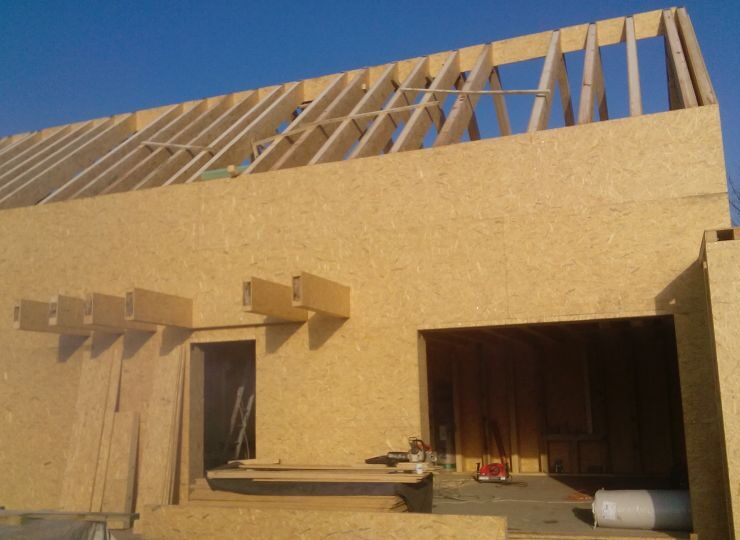 Budowa domu w Sarnowie