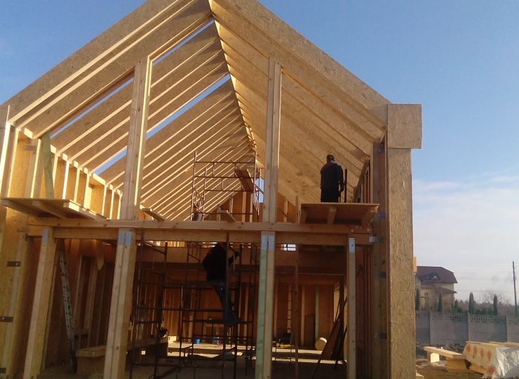 Budowa domu w Sarnowie