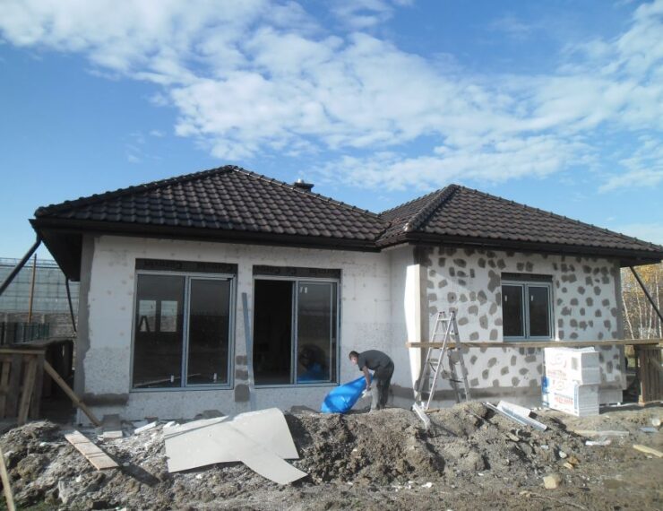 Budowa domu w Sarnowie