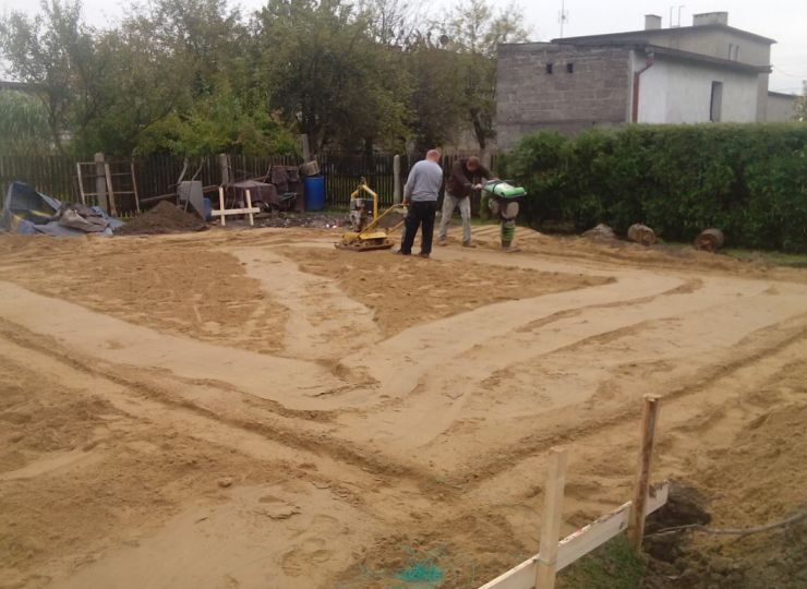 Budowa domu w Kobiórze