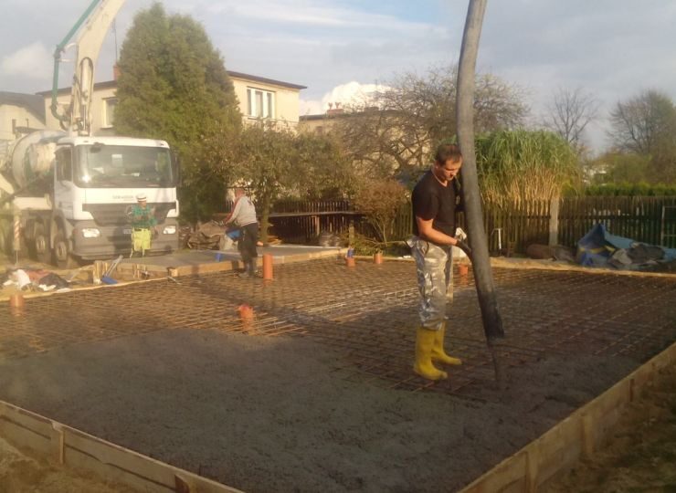 Budowa domu w Kobiórze