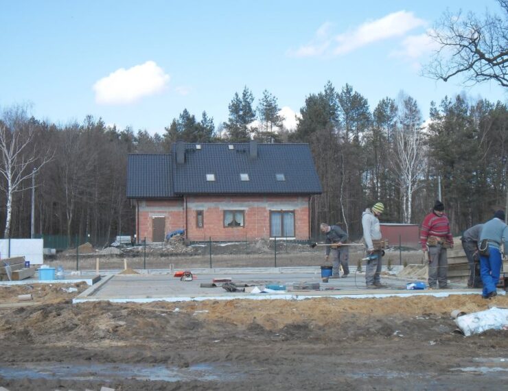 Budowa 2 domów w Orzeszu