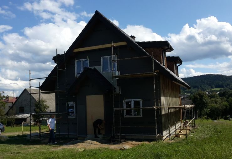 Budowa domu w Jaworniku