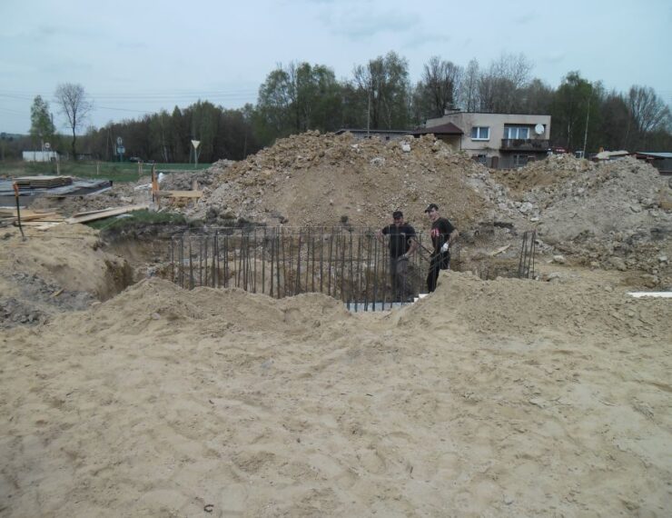 Budowa domu w Bełku