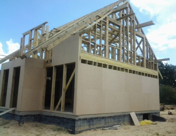 Budowa domu w Przełaju