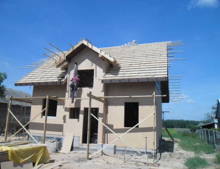 Budowa domu w Przełaju