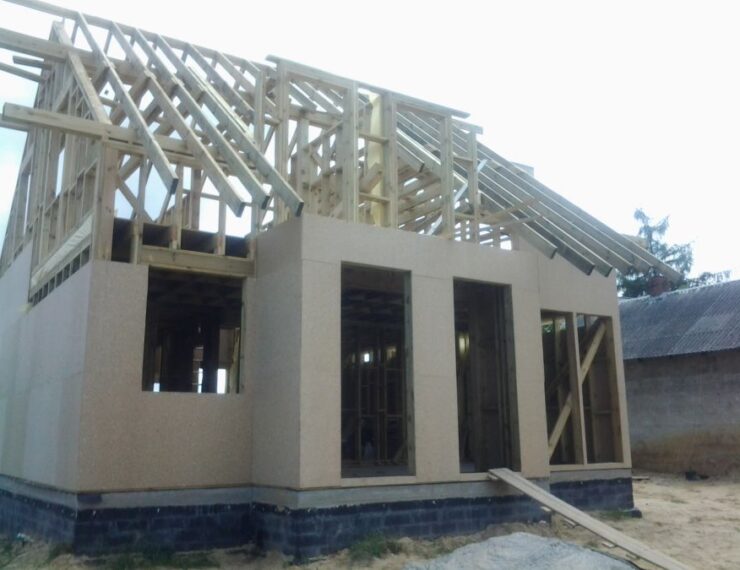 Budowa domu w Przełaju