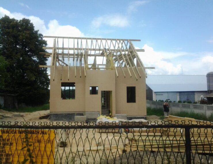 Budowa domu w Przełaju