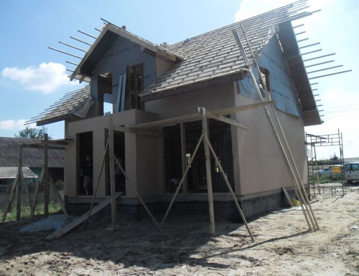 Budowa domu w Przełaju