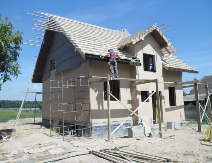 Budowa domu w Przełaju