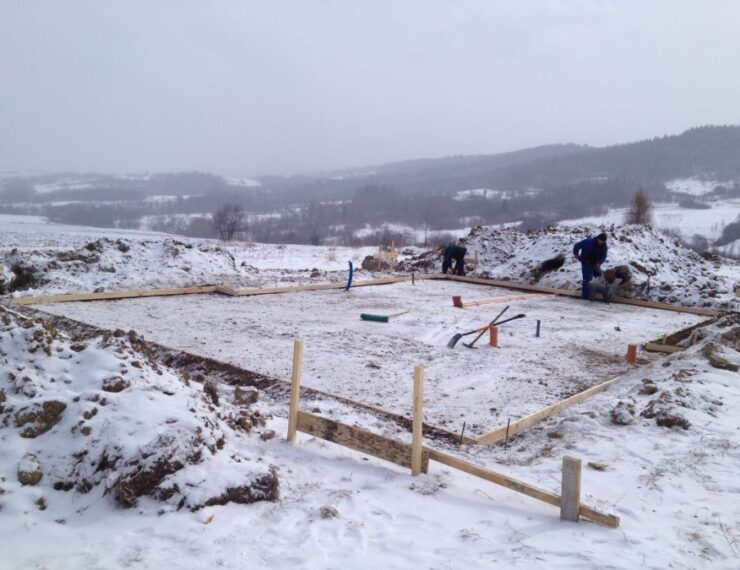 Budowa domu w Rychwałdzie