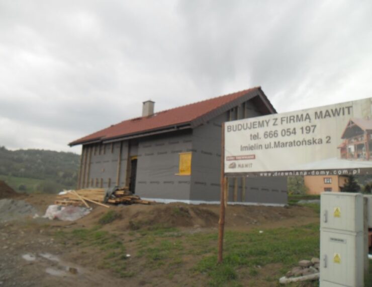 Budowa domu w Rychwałdzie