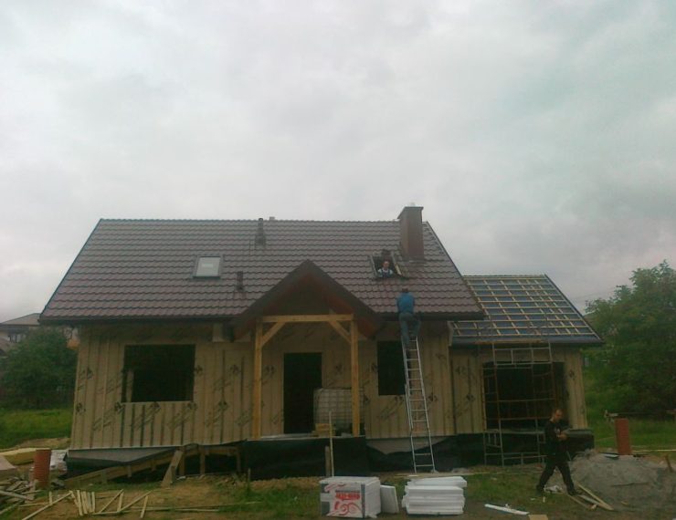 Budowa domu w Karniowicach