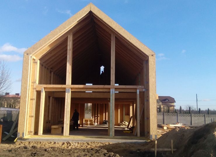 Budowa domu w Sarnowie