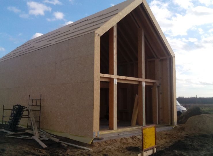 Budowa domu w Sarnowie