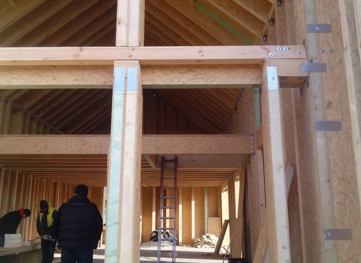 Budowa domu w Sarnowie