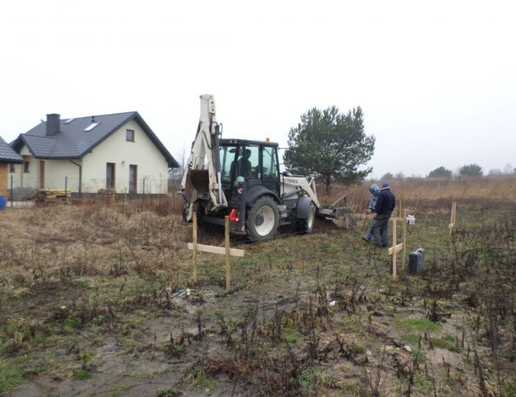 Budowa domu w Dąbrowie Górniczej - Łęka