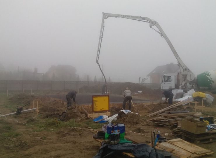 Budowa domu w Sarnowie