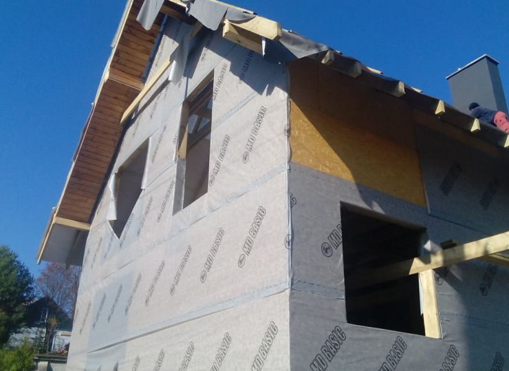 Budowa domu w Sławkowie