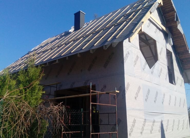 Budowa domu w Sławkowie