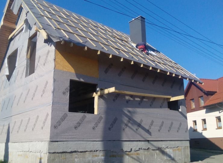 Budowa domu w Sławkowie