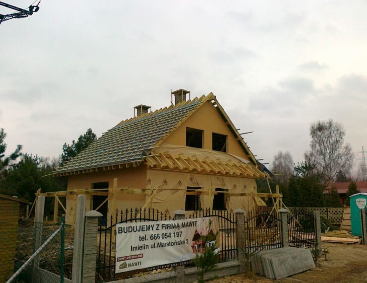 Budowa domu w Imielinie 2