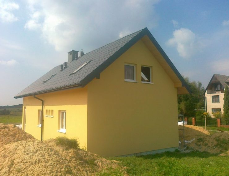 Budowa domu w Łazach