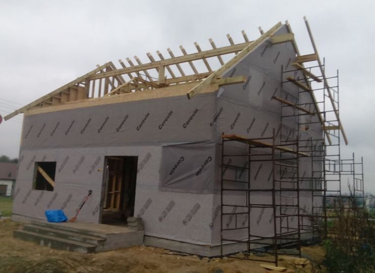 Budowa domu w Imielinie