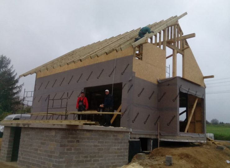 Budowa domu w Imielinie