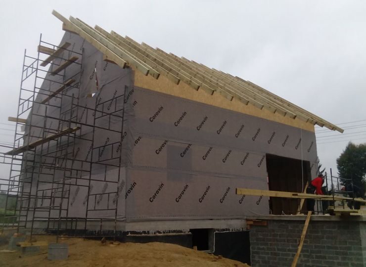 Budowa domu w Imielinie