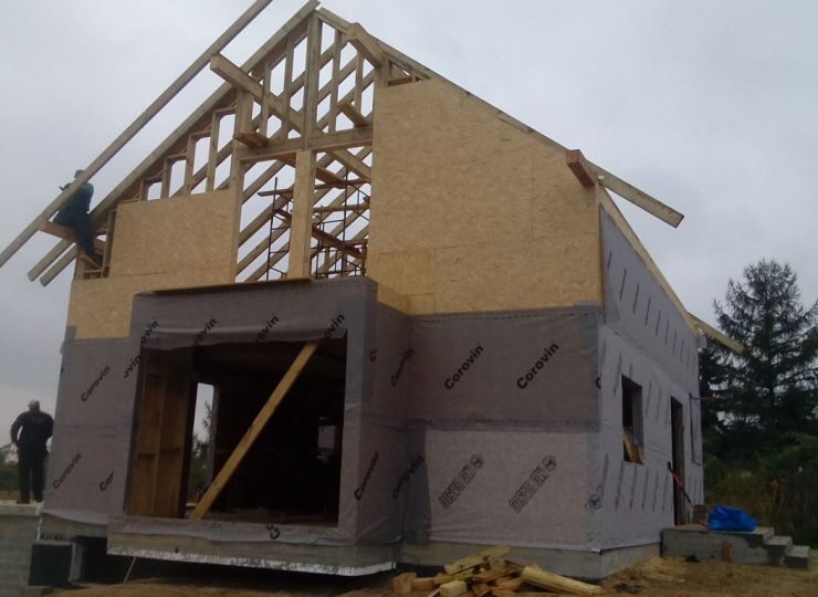 Budowa domu w Imielinie