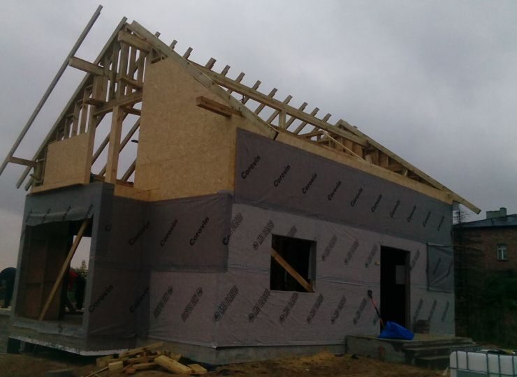 Budowa domu w Imielinie