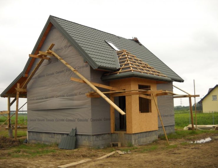 Budowa domu w Siedlcu