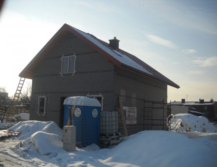 Budowa domu w Myslowicach - Brzeczkowicach