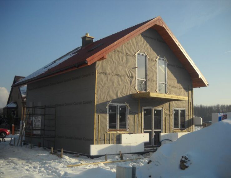 Budowa domu w Myslowicach - Brzeczkowicach