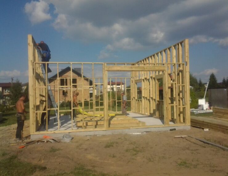 Budowa domu w Bojszowach