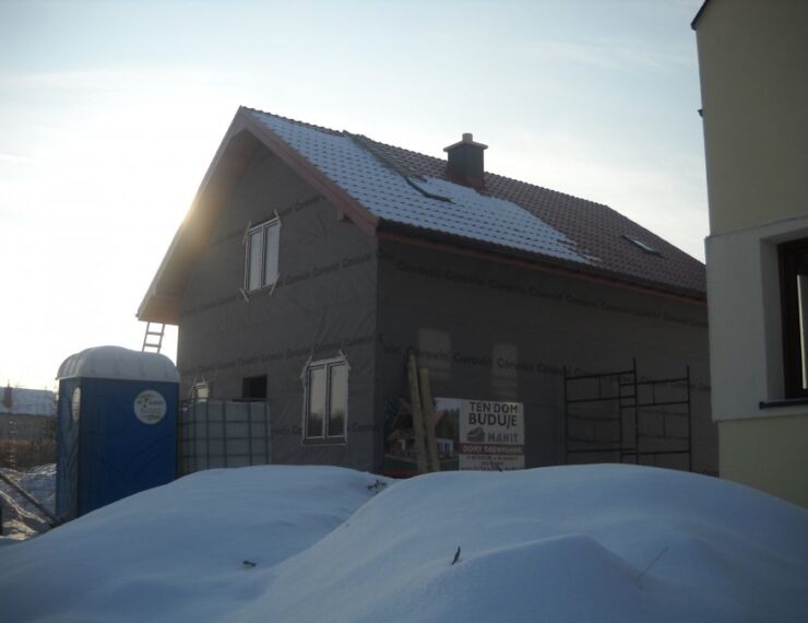 Budowa domu w Myslowicach - Brzeczkowicach