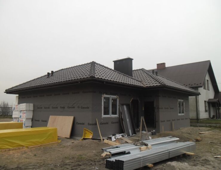 Budowa domu w Sarnowie
