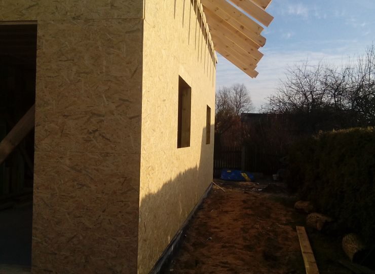 Budowa domu w Kobiórze