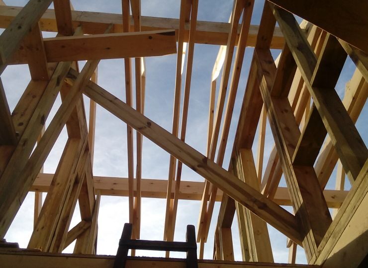 Budowa domu w Kobiórze