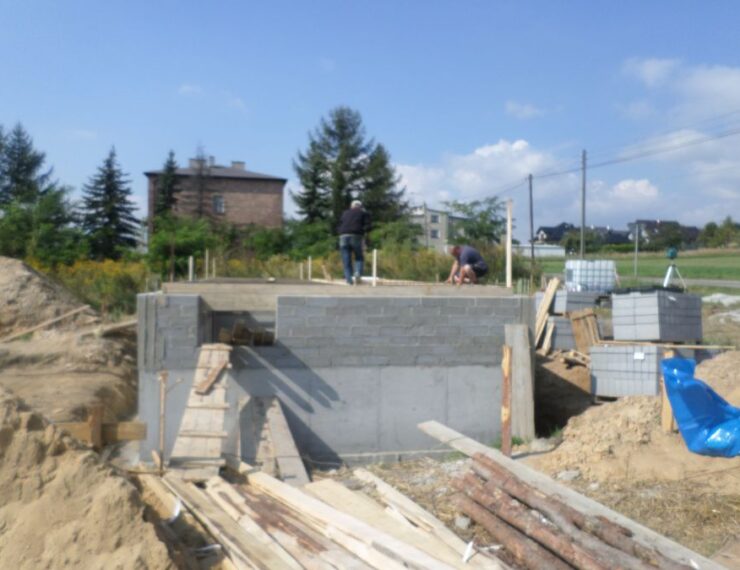 Budowa domu w Imielinie