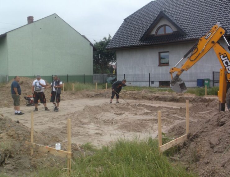 Budowa domu w Chełmie Śląskim