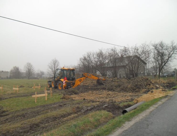 Budowa domu w Bełku