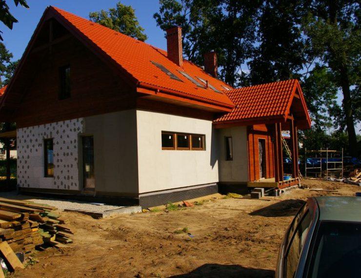 Budowa domu w Dabrowie Gorniczej - Strzemieszycach