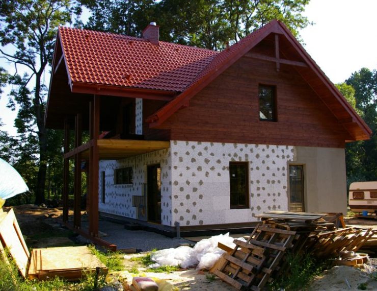 Budowa domu w Dabrowie Gorniczej - Strzemieszycach