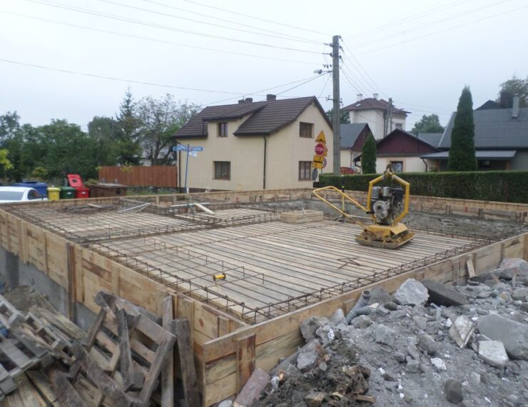 Budowa domu w Sławkowie