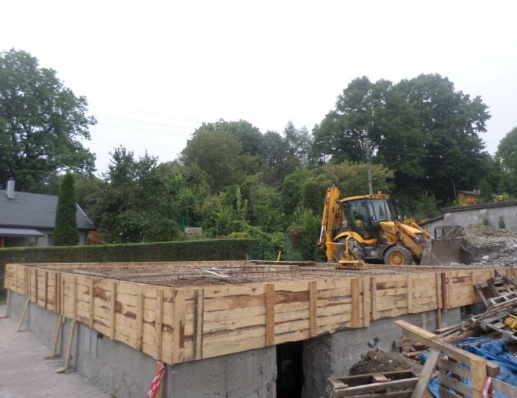 Budowa domu w Sławkowie